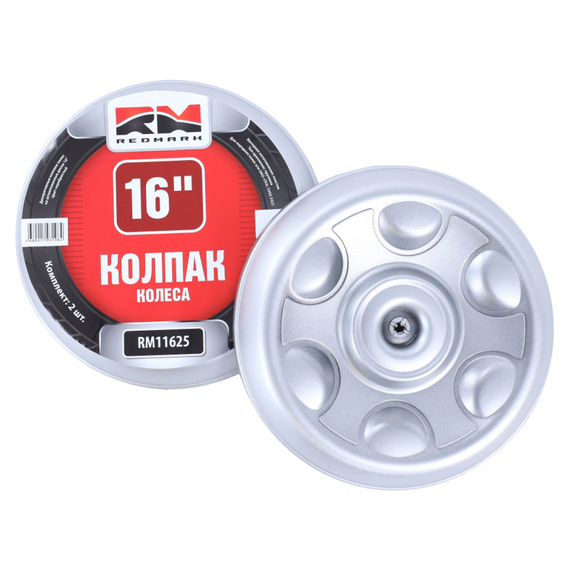 Колпак колеса Г-3302-3321 R16 передний кт 2 шт. (пластм.) REDMARK