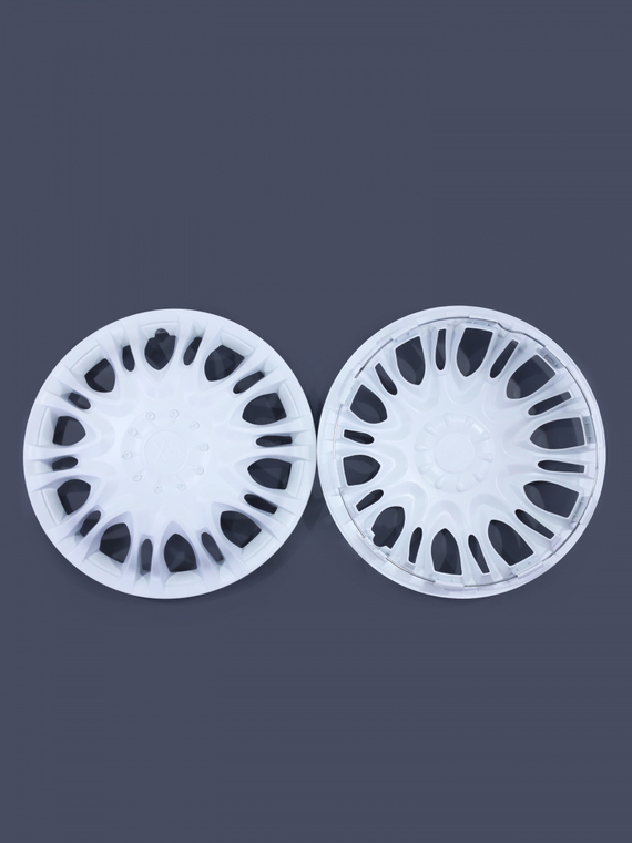 Колпак колеса R16 Г-3302 Х5 перед. белый (пруж) кт 2 шт. REDMARK