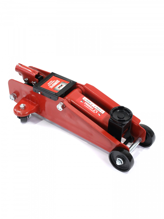 Домкрат гидравлический подкатной 1,7т. (в кейсе) (высота мин/макс 135/320мм) 