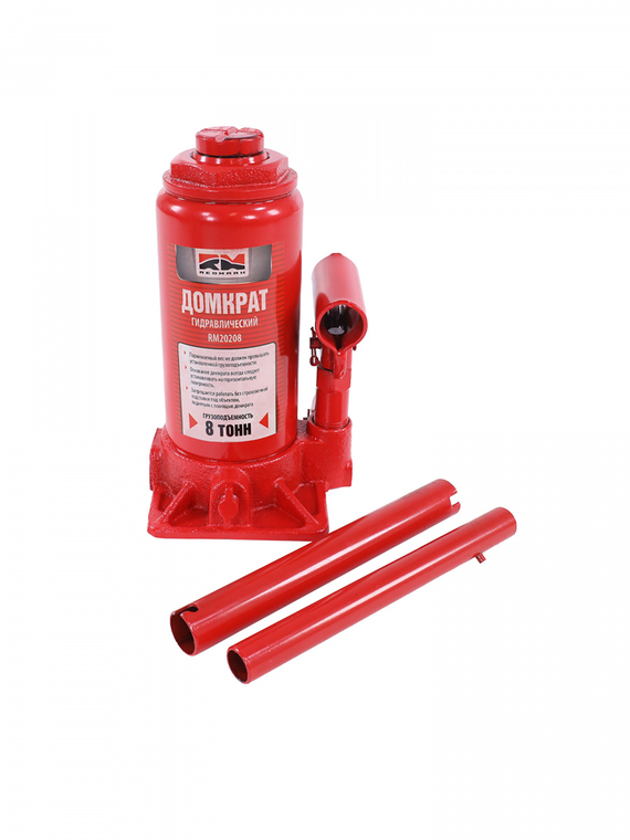 Домкрат гидравлический 8т.(высота мин/макс 200/385мм) 