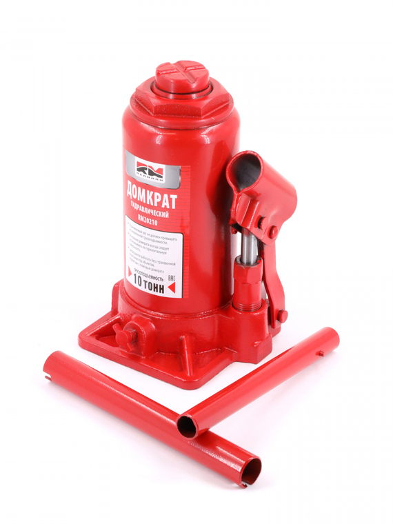 Домкрат гидравлический 10т.(высота мин/макс 200/385мм) 