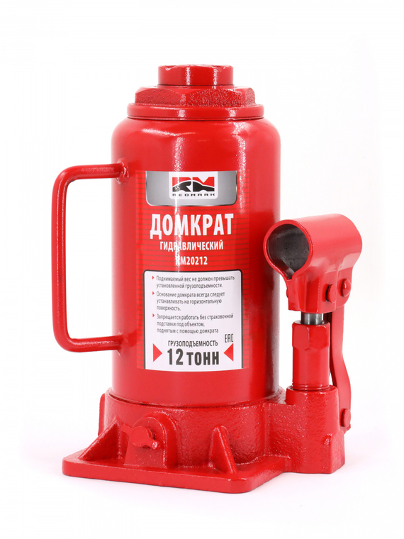 Домкрат гидравлический 12т.(высота мин/макс 210/395мм) 