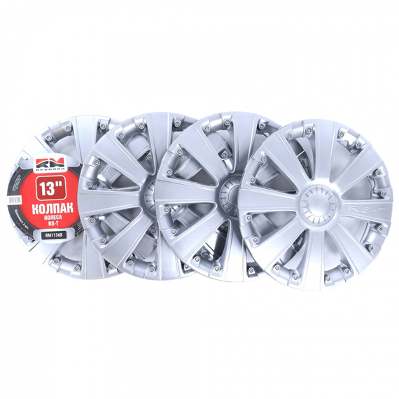 Колпак колеса R13 RS-T (пруж) кт 4 шт.(2+2) REDMARK
