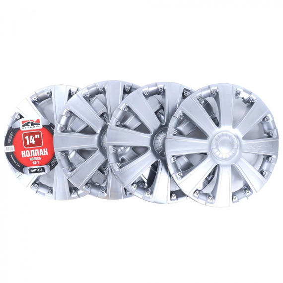 Колпак колеса R14 RS-T (пруж) кт 4 шт. АКС