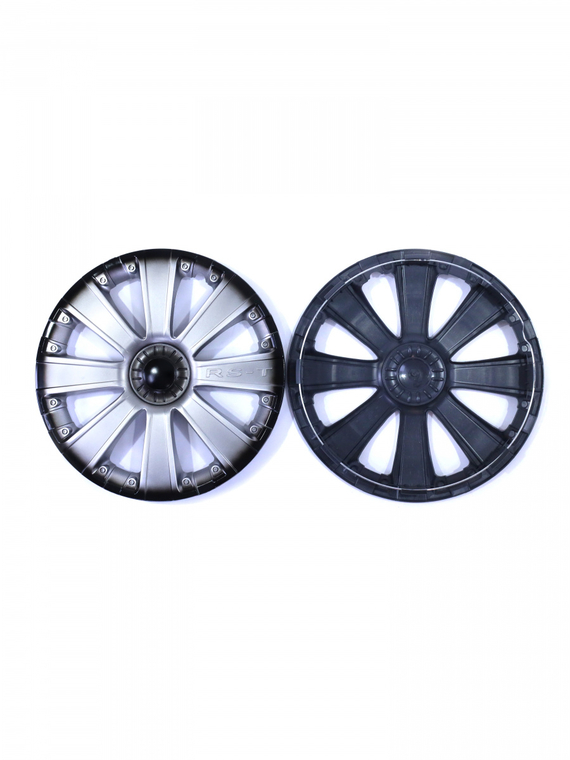Колпак колеса R16 RS-T+ иномарки (пруж) кт 2 шт. REDMARK