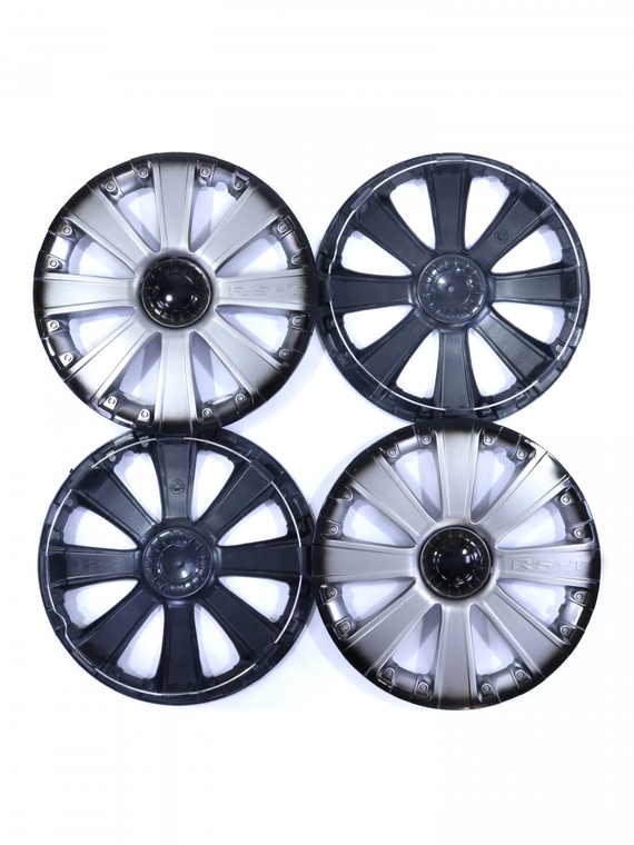 Колпак колеса R15 RS-T+ (пруж) кт 4 шт. (2+2) REDMARK