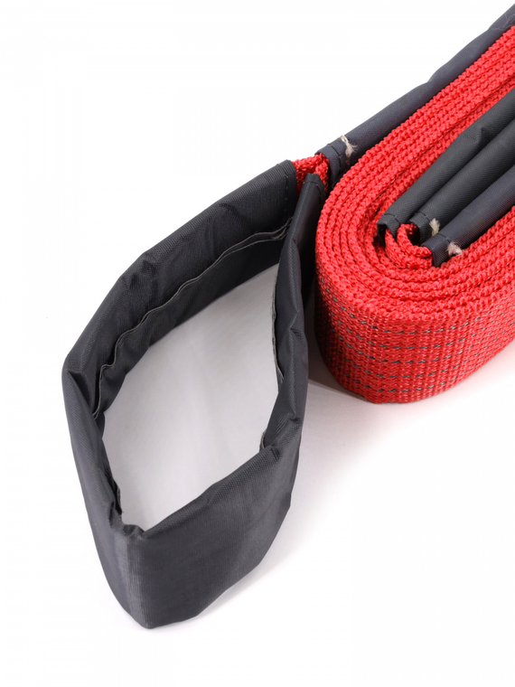 Трос буксировочный лента (5 м 3 т.) петля/петля 