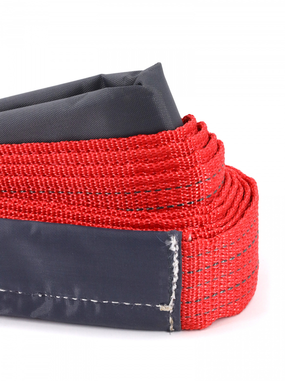 Трос буксировочный лента (5 м 3 т.) петля/петля 