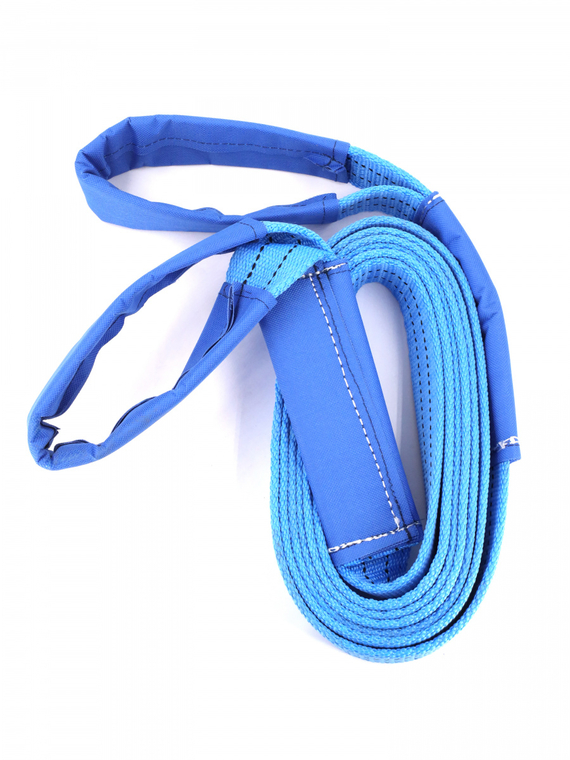 Трос буксировочный лента (5 м 5 т.) петля/петля 