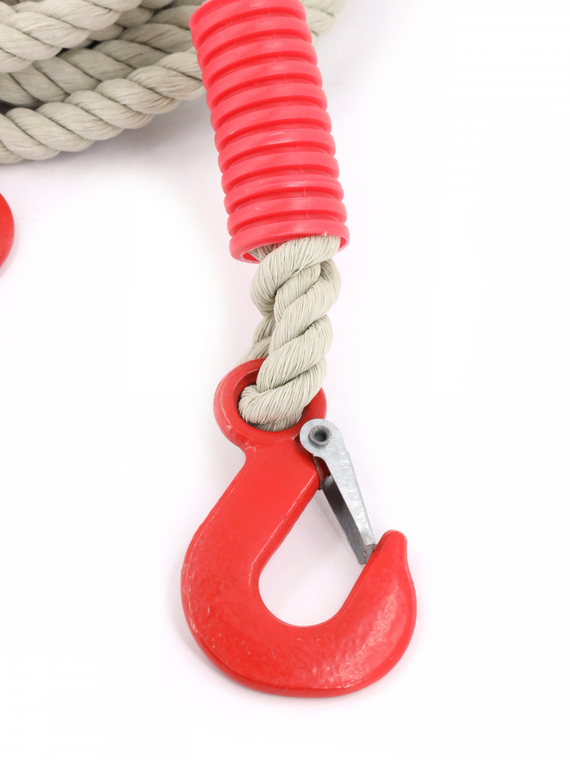 Трос буксировочный канат (4 м 2 т.) крюк/крюк 