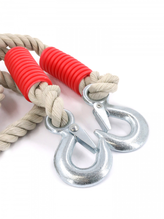 Трос буксировочный канат (4 м 3 т.) крюк/крюк 