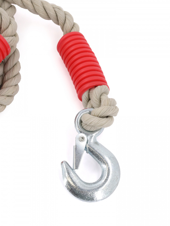 Трос буксировочный канат (4 м 3 т.) крюк/крюк 