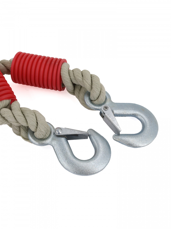 Трос буксировочный канат (4 м 10 т.) крюк/крюк 