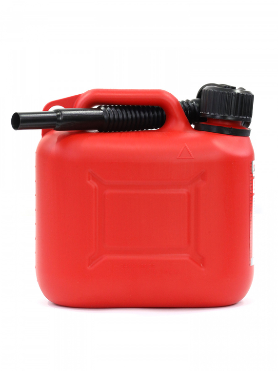 Канистра 5 л (п/эт.) под ГСМ с заливным устройством (красная)