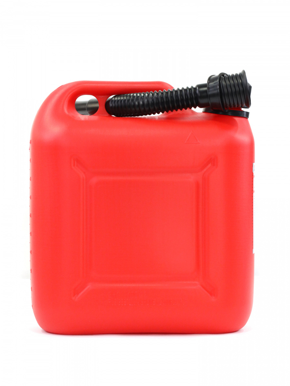 Канистра 10 л (п/эт.) под ГСМ с заливным устройством (красная)