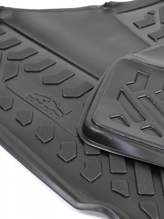 Коврики внутрисалонные Lada Largus 2012-> кт. (3-й ряд) (полиуретан) 