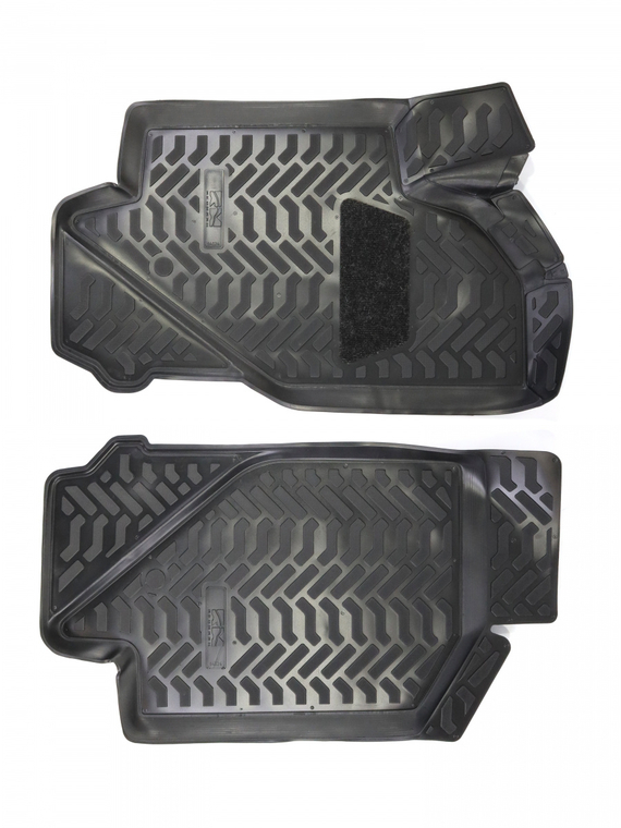 Коврики внутрисалонные ВАЗ-2190 Granta 2011-> кт. 3D с подпятником (полиуретан) 