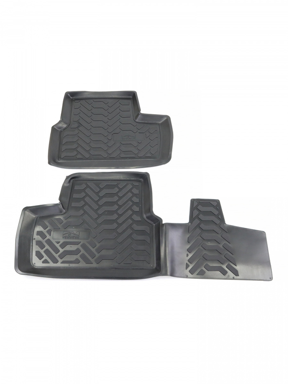 Коврики внутрисалонные ВАЗ-1118 2004->, 2013-> кт. 3D с подпятником (полиуретан)