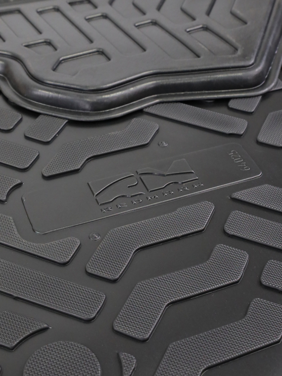 Коврики внутрисалонные ВАЗ-1118 2004->, 2013-> кт. 3D с подпятником (полиуретан)