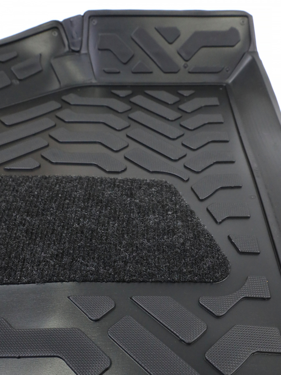 Коврики внутрисалонные ВАЗ-1118 2004->, 2013-> кт. 3D с подпятником (полиуретан)