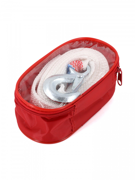 Трос буксировочный лента (5 м 3,5 т.) петля/крюк