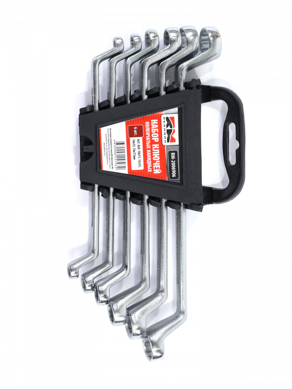 Набор ключей накидных 6 шт. (6x7,8X9,10X11,12X13,14X15, 16x17  мм)