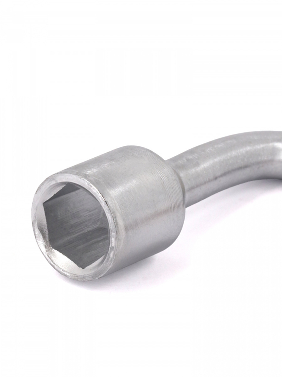 Ключ баллонный кованый Г-образный 19 мм с монтажной лопаткой 