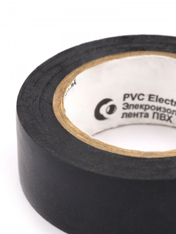 Изолента 19 мм х 10 м, цв. черный 