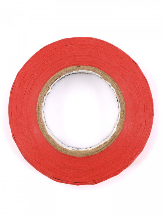 Изолента 19 мм х 20 м, цв. красный 