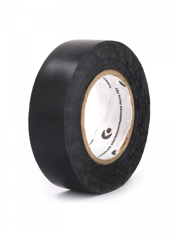 Изолента 19 мм х 20 м, цв. черный 