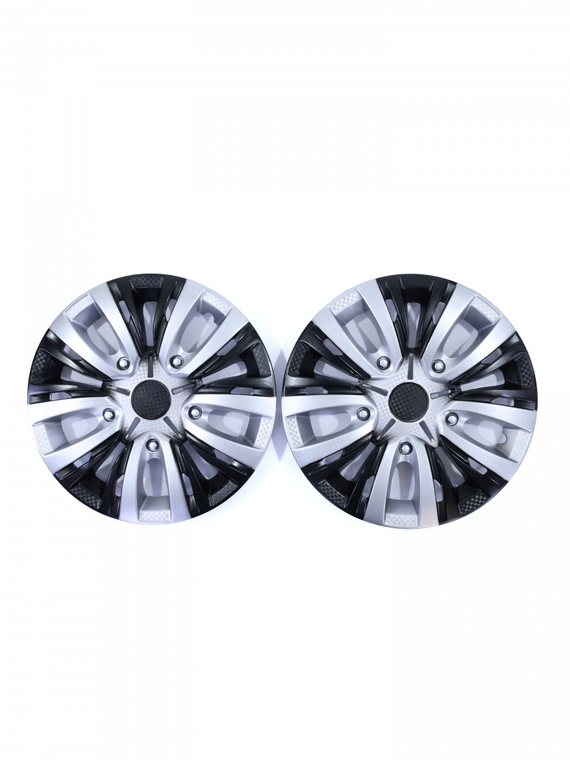 Колпак колеса R14 Лион микс черный (пруж) кт 2 шт. REDMARK