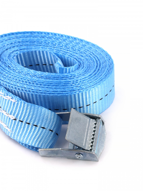 Стяжка груза (1х25) 5м. 1,2т. с пружинным замком 