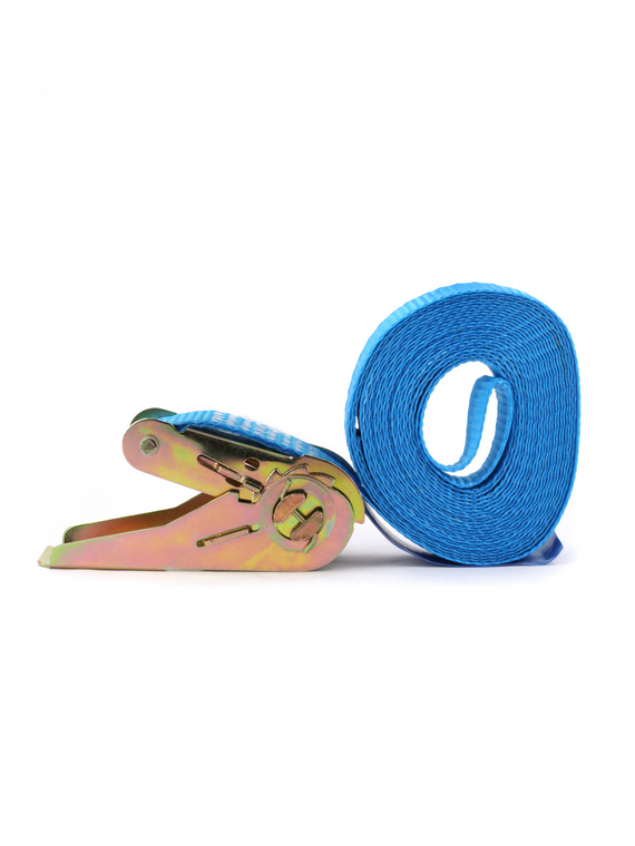 Стяжка груза (2х25) 5м. 2т. с замком, 2 крючка 