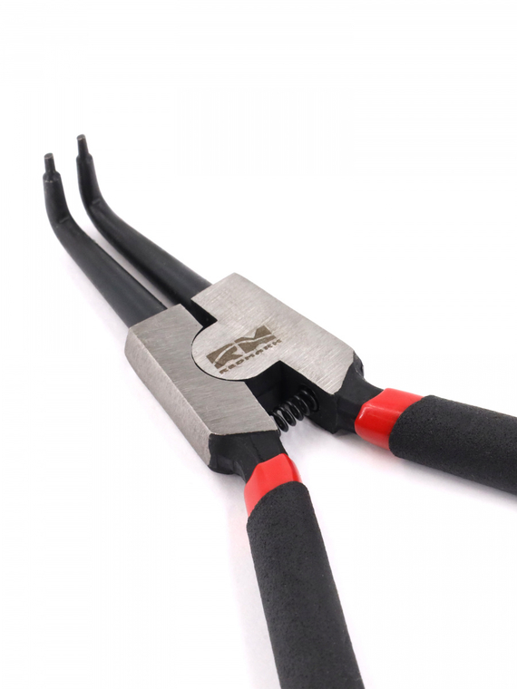 Съемник наружных стопорных колец загнутый 180 мм 