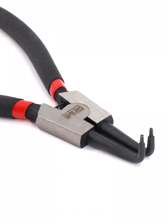 Съемник наружных стопорных колец загнутый 180 мм 