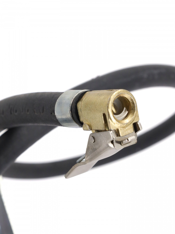 Насос ножной с манометром гальванированный 