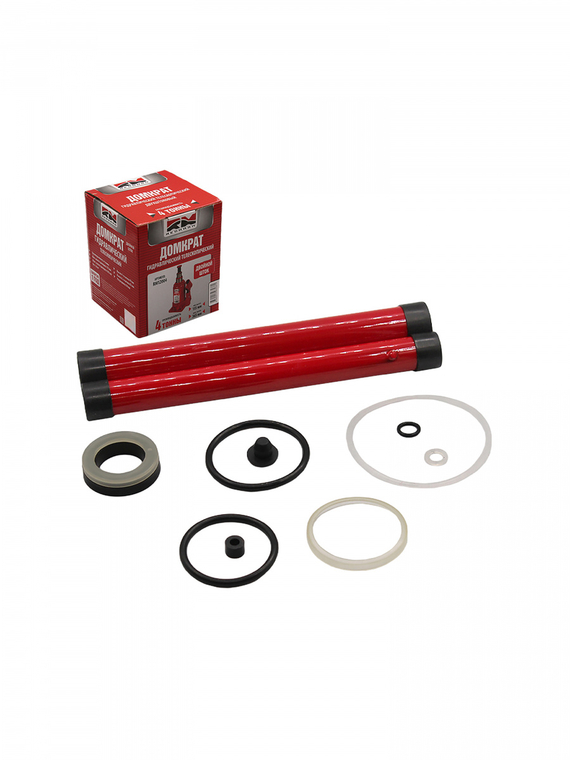 Домкрат гидравлический 4т двухштоковый (высота мин/макс 155/365мм) 