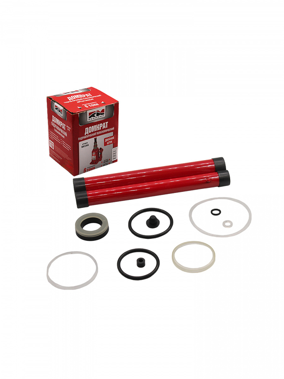 Домкрат гидравлический 6т двухштоковый (высота мин/макс 165/395мм) 