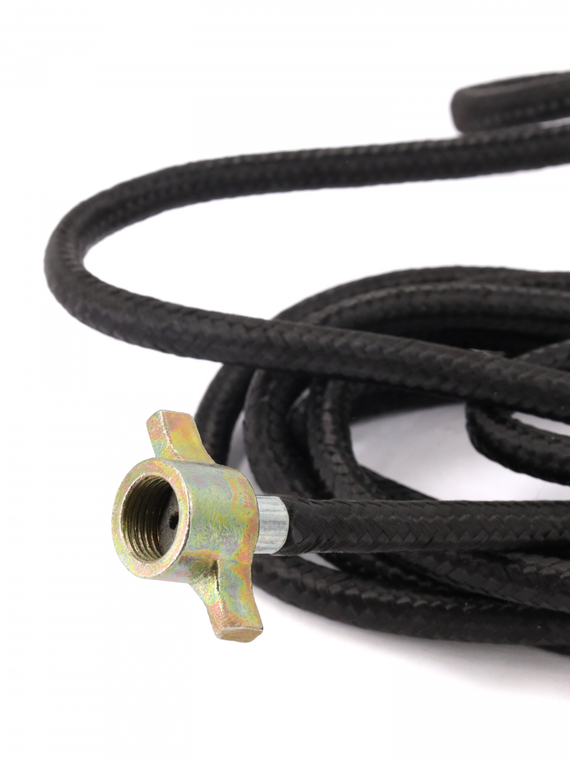 Шланг подкачки колес армированный 6м (универсальный) 