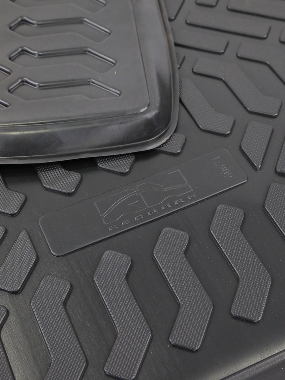 Коврики внутрисалонные Hyundai Creta (2016-) кт.(3D с подпятником) (крепеж) (полиуретан) 