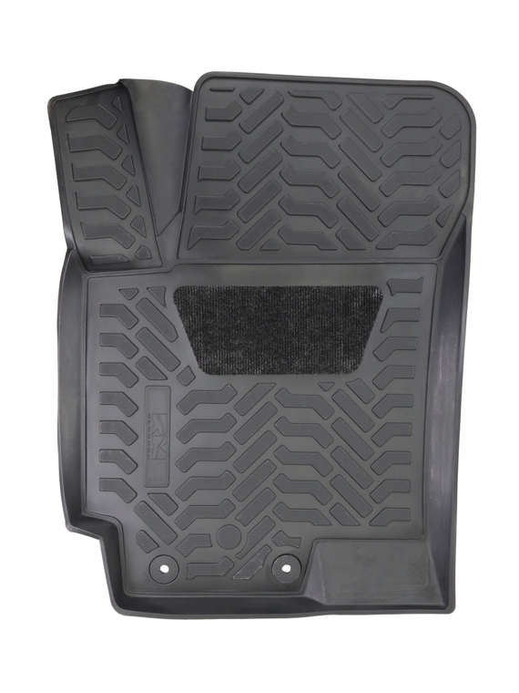 Коврики внутрисалонные Hyundai Solaris I (2010-17) кт.(3D с подпятн) (крепеж) (полиуретан)