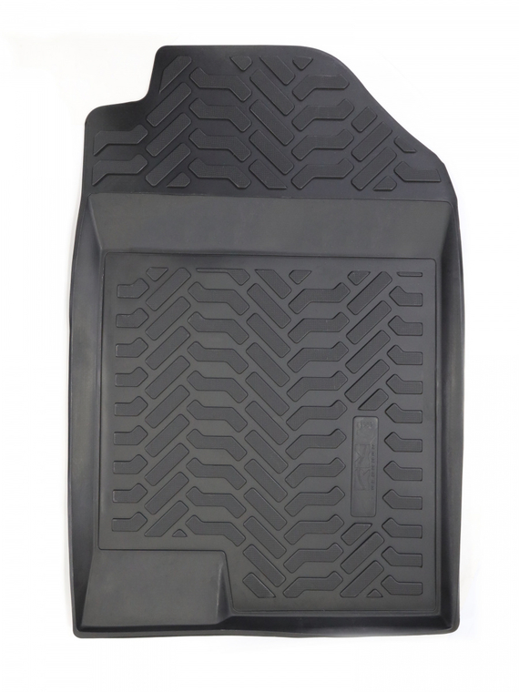 Коврики внутрисалонные Hyundai Solaris I (2010-17) кт.(3D с подпятн) (крепеж) (полиуретан)