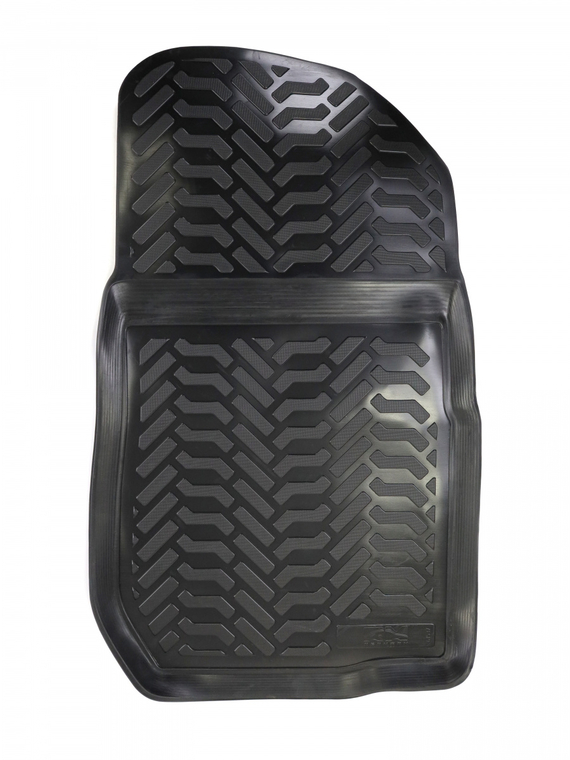 Коврики внутрисалонные Renault Logan I (2006-2014) кт.(3D с подпятн) (крепеж) (полиуретан) 