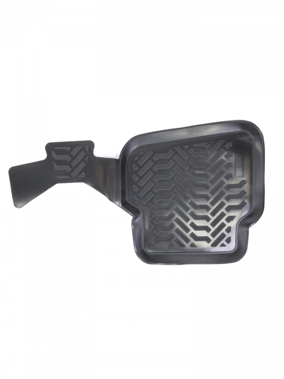 Коврики внутрисалонные VW Polo SD (2010-20) кт. (3D с подпятником) (крепеж) (полиуретан) 