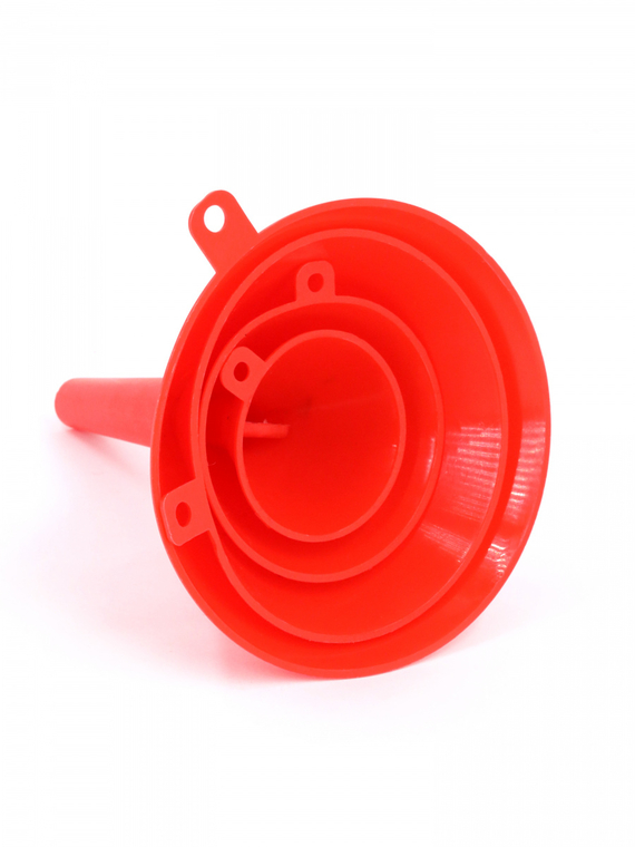 Воронка (пластмассовая кт. 4 шт.) (D50, 75, 95 и 115 мм) 