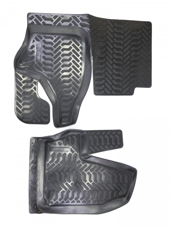 Коврики внутрисалонные Г-2123 Next 2016-> кт. передние (ручка КПП на панели) (полиуретан)