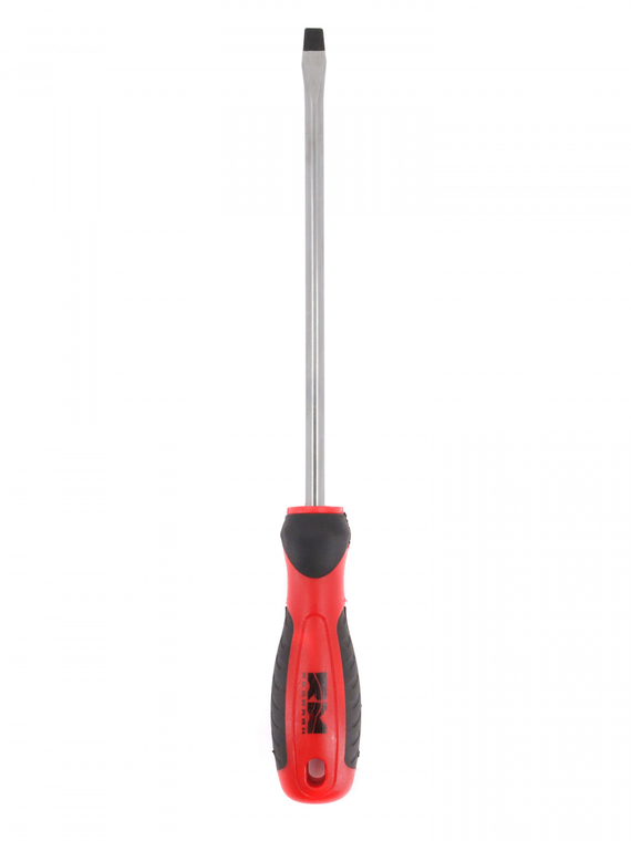 Отвертка шлицевая 8х200 мм c двухкомпонентной рукояткой 