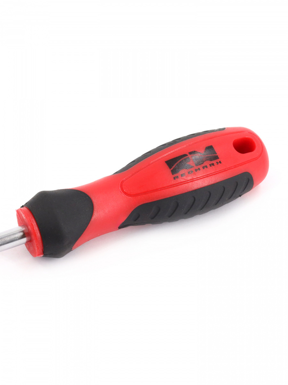 Отвертка шлицевая 8х200 мм c двухкомпонентной рукояткой 