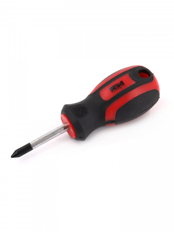 Отвертка крестовая PH1х38 мм c двухкомпонентной рукояткой 