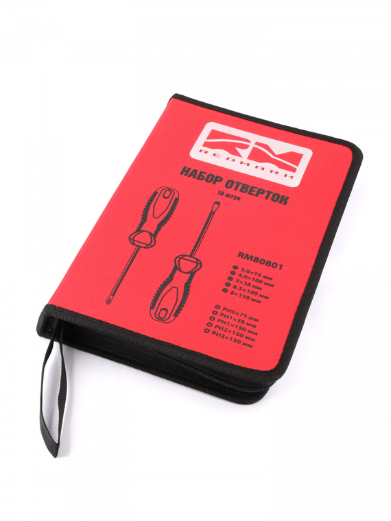 Набор отверток 10 шт. в сумке 